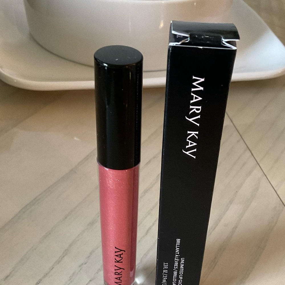 Mary Kay Pink Lip Gloss “Fancy Nancy” Shimmer NIB-New In Box- Never Used